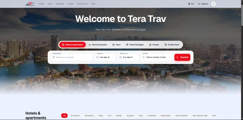 Tera Trav Platform
